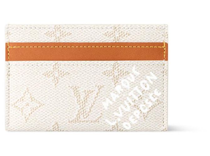 Louis Vuitton LV Double Card Holder new White