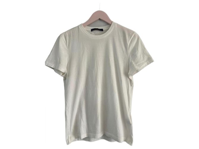 Classic Louis Vuitton white cotton t-shirt