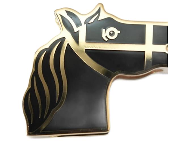 Ring Hermès Anneau de foulard en or Hermes Métal Doré  ref.2156585