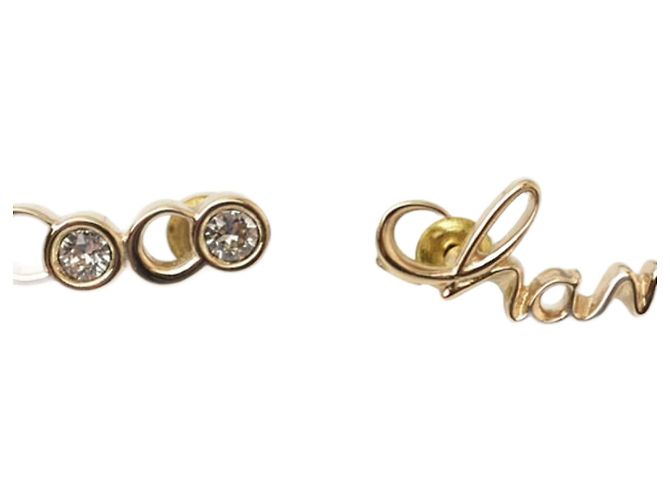 Pendientes de oro Coco de Chanel Dorado