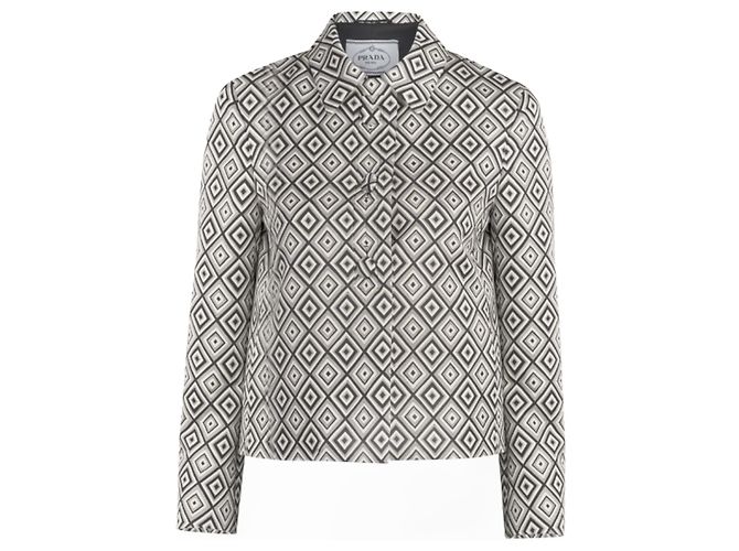 Prada Schwarz-Weiß-Set