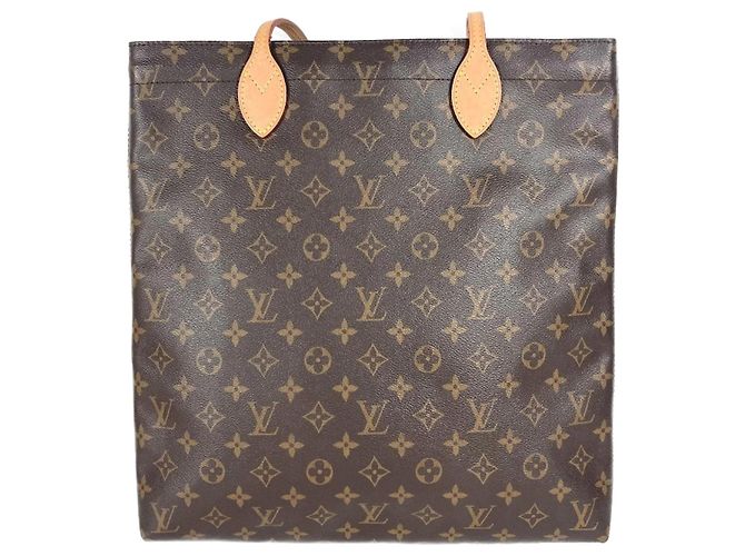 Louis Vuitton Monogram Carry It Tote Bag Braun Monogramm