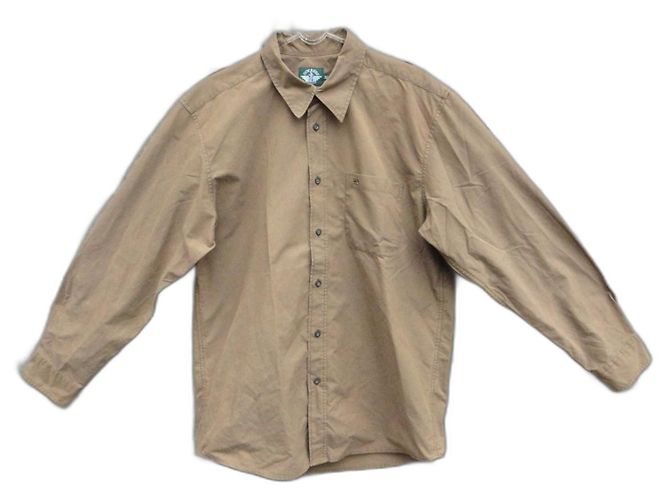 Autre Marque Camicia Docker Marrone Cotone Cordura XXL