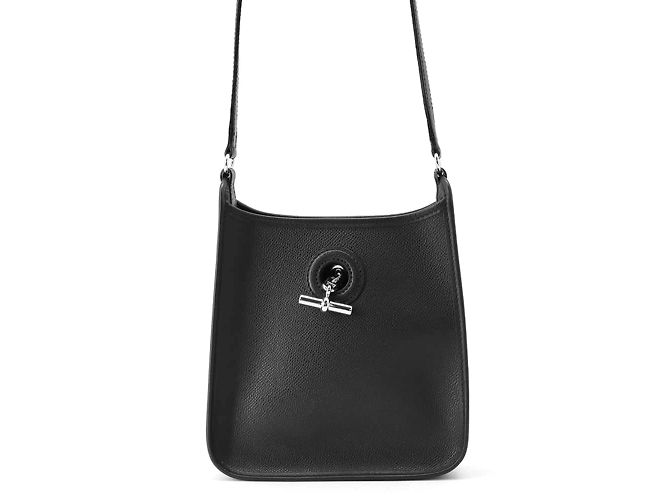 Hermès Borsa a Spalla Hermes Vespa TPM Nera Epsom Nero