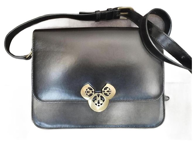 Borsa a mano ELDA Isabel Marant in pelle nera Nero