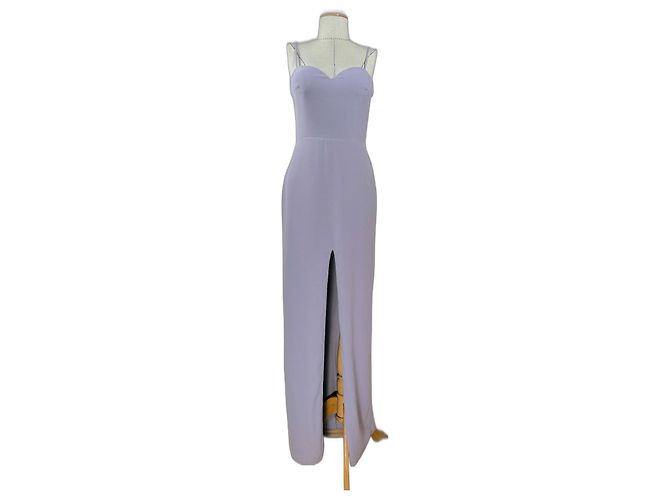 Vera Wang Kleid Lila aus Polyester