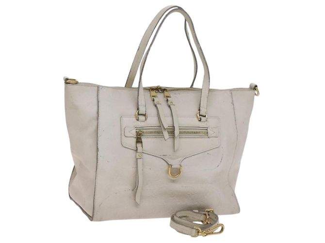 LOUIS VUITTON Borsa Monogram Empreinte Lumineuse PM 2way Bianca M93411 Auth bs24134 Bianco