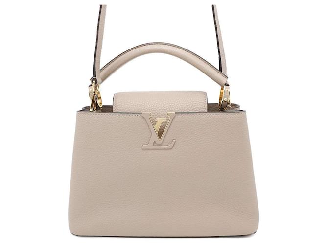 Louis Vuitton Capucines BB Handbag Leather  ref.2160147