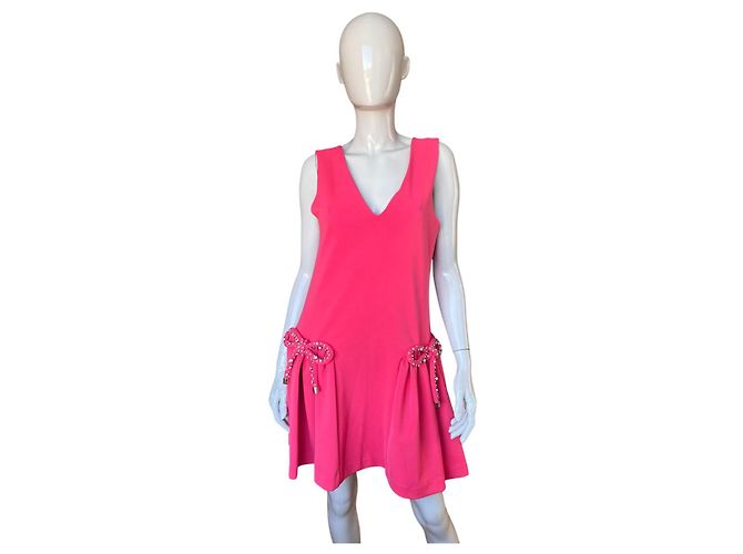 Three Floors Fashion Kleid Rosa Polyester M Pink