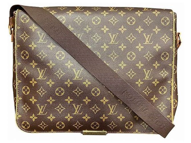 Sac messager Abbesses Monogram Louis Vuitton Marron