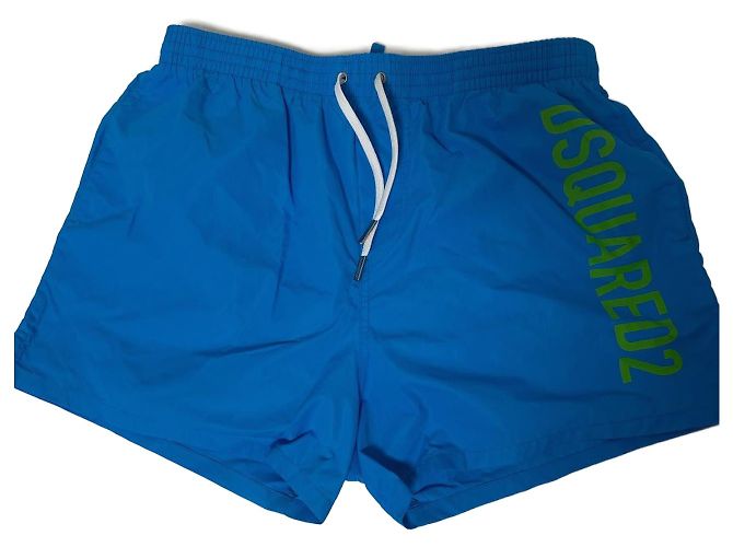 Shorts de bain bleus Dsquared2