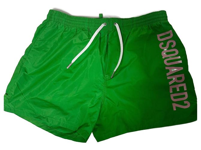 Shorts de bain verts Dsquared2 Rose