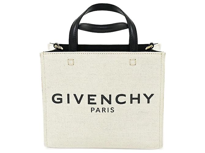 Givenchy G Tote Mini Bag Black Beige