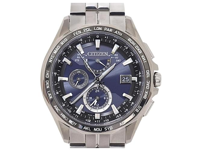 Citizens of Humanity Citizen Men's Eco-Drive Radio-Controlled Wristwatch  ref.2161388