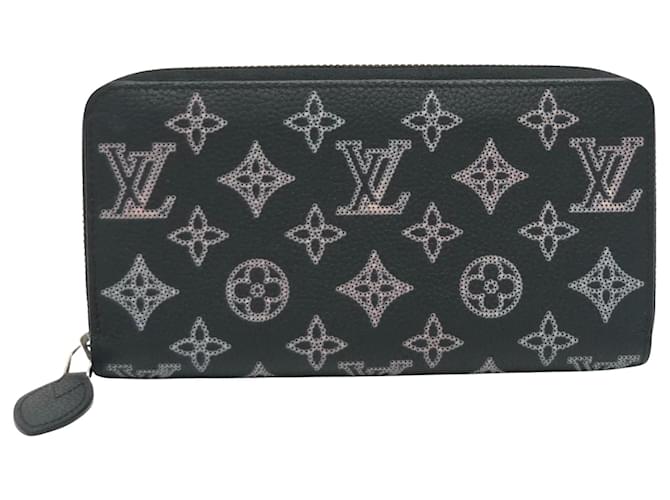 Louis Vuitton Portefeuille zippy Black Leather  ref.2161646