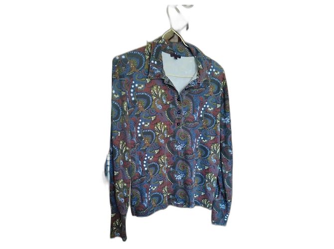 Camicia viola azteca Bensimon M/38 Porpora