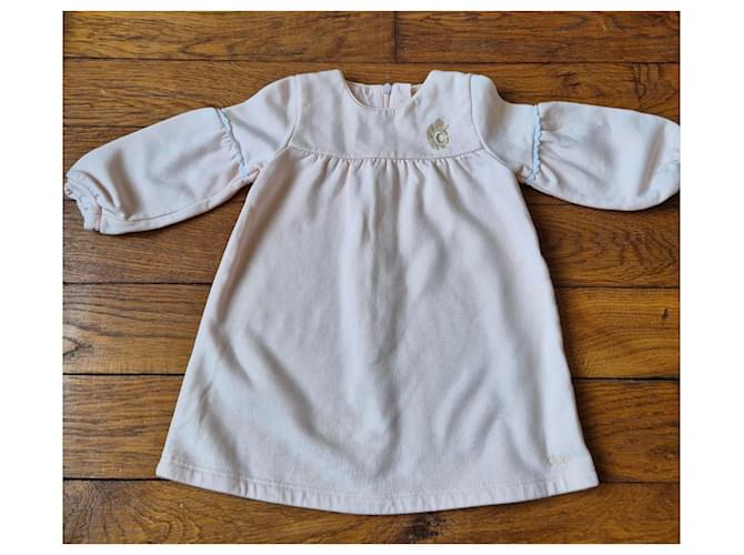 Short fleece dress, size 12 months, CHLOÉ  ref.2162819