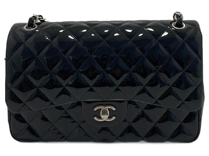 Timeless Chanel Handbags Black Patent leather  ref.2163059