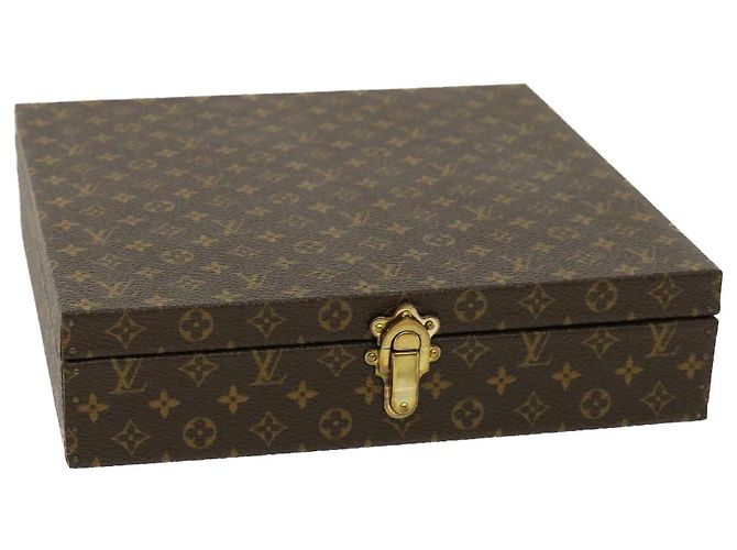 CAJA DE JOYAS Monogram LOUIS VUITTON LV Auth yk5857SA Monograma