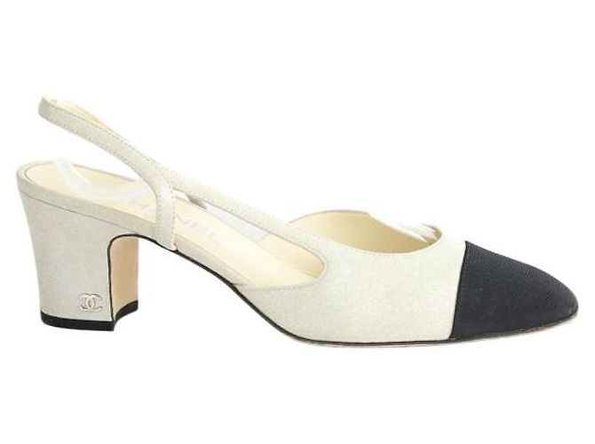 Chanel Beige Heels