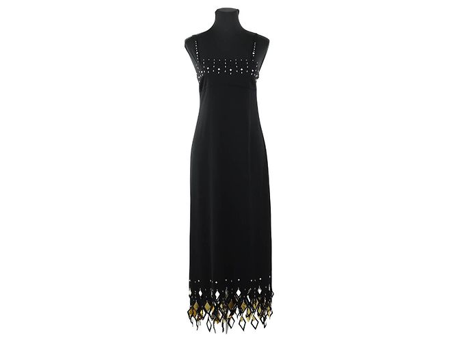 Paco Rabanne Schwarzes Kleid