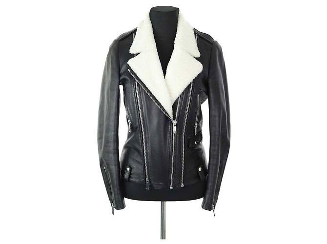 Barbara Bui Black leather jacket