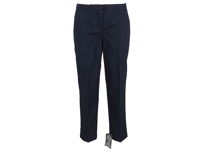 Miu Miu-Hosen aus marineblauem Polyester