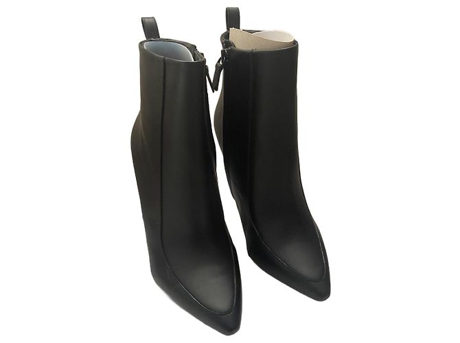 Botines de piel negra Proenza Schouler Negro