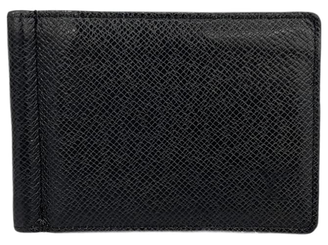 Louis Vuitton Taiga Money Clip in Ardoise Grey  ref.2164161