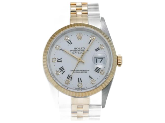 Rolex Datejust 10P Diamond 16233G S Series Men's Watch  ref.2164417