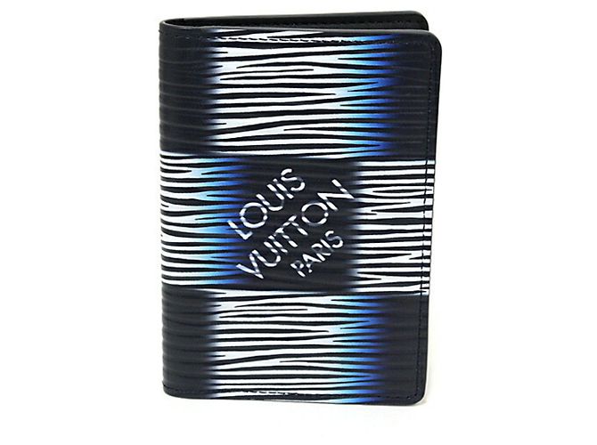 Louis Vuitton Card Case Organizer de Poche Damier Rush Blue Epi Light blue