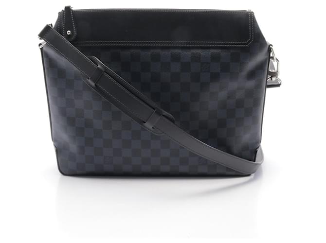 Louis Vuitton Messenger Greenwich Shoulder Bag Blue Cloth  ref.2165393