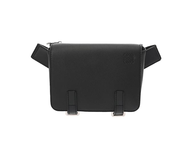 Loewe Military Bumbag Black 317.12AB234 Leather  ref.2165707