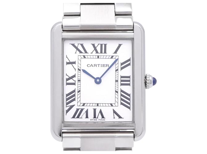 Cartier Tank Solo LM Quartz Wristwatch Silvery  ref.2165860