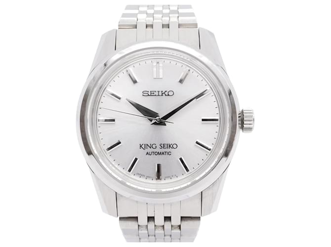 Seiko King 6R31-00D0 Silver Dial Men's Watch  ref.2166638