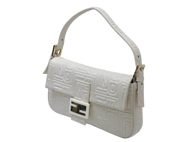 Fendi Mamma Bucket Bag White  ref.2166677