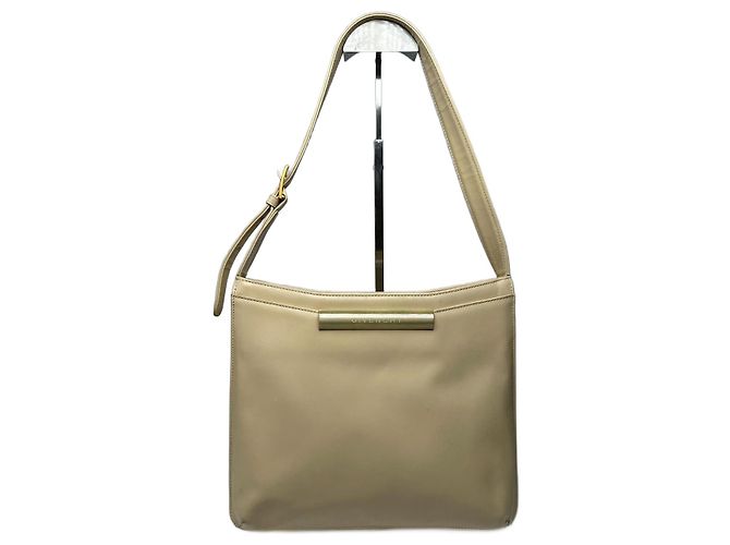Sac en cuir vintage Givenchy beige