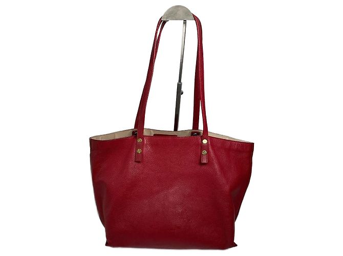 Chloé Sac à main en cuir vintage Prada rouge