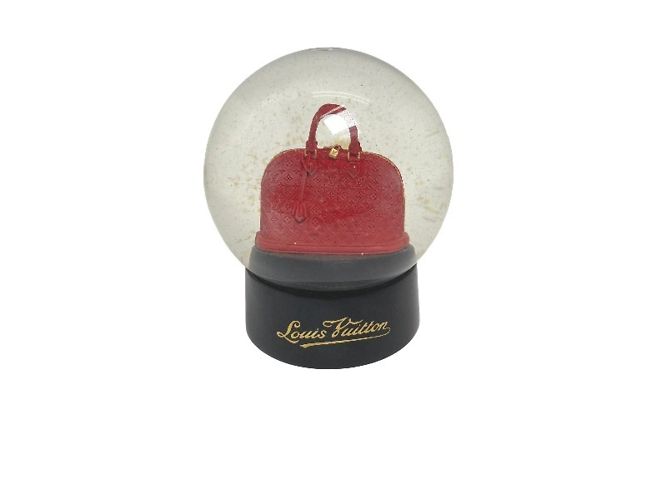 Louis Vuitton Snow Globe Alma Black Red