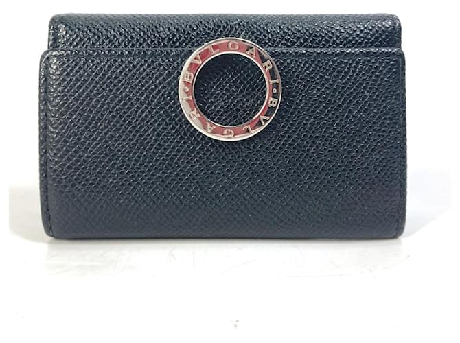 Bulgari Bvlgari Leather Keycase in Black  ref.2167777