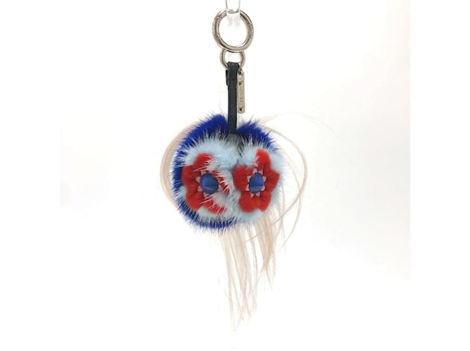 Fendi Bag Bugs Monster Handbag Charm Blue  ref.2167862