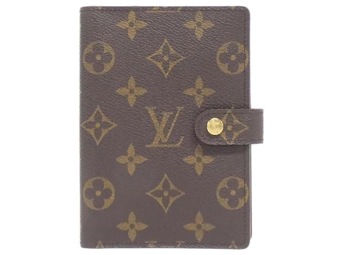 Organizer Agenda PM Monogram Louis Vuitton R20005 Marrone
