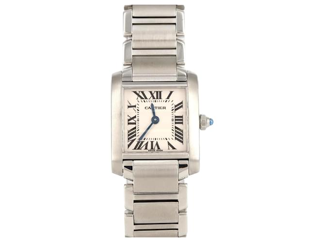 Cartier Tank Francaise SM W51008Q3 Stainless Steel Wristwatch  ref.2168573