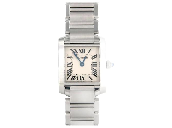 Cartier Tank Francaise SM W51008Q3 Stainless Steel Wristwatch  ref.2168646