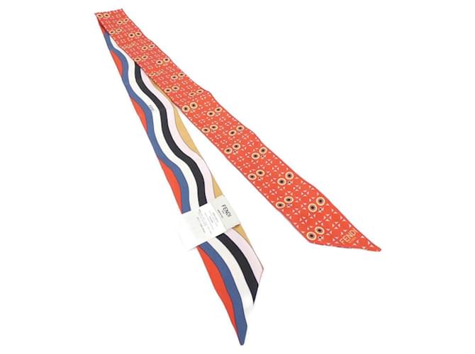 Fendi FXT011 SZ3 Silk Scarf  ref.2168674