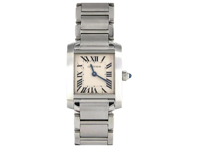 Cartier Tank Francaise SM W51008Q3 Stainless Steel Wristwatch  ref.2168835