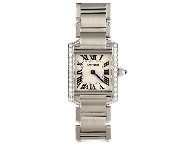 Cartier Tank Francaise SM D W4TA0008 Stainless Steel Wristwatch  ref.2168950