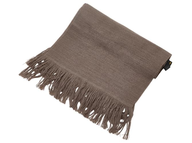 Fendi Brown Wool Stole  ref.2169223