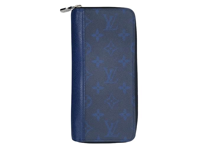 Louis Vuitton Monogram Zippy Wallet Blue Plastic  ref.2169371