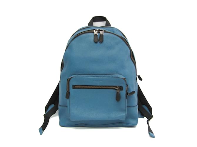Coach WEST BACKPACK F23247 Men's Leather Backpack Blue  ref.2169560